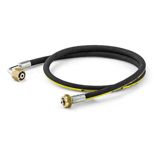 Шланг высокого давления с угловым отводом, 1 × EASY!Lock, 1 × M22 × 1,5, НД 8, 400 бар, 1,5 м, Karcher | 6.110-068.0